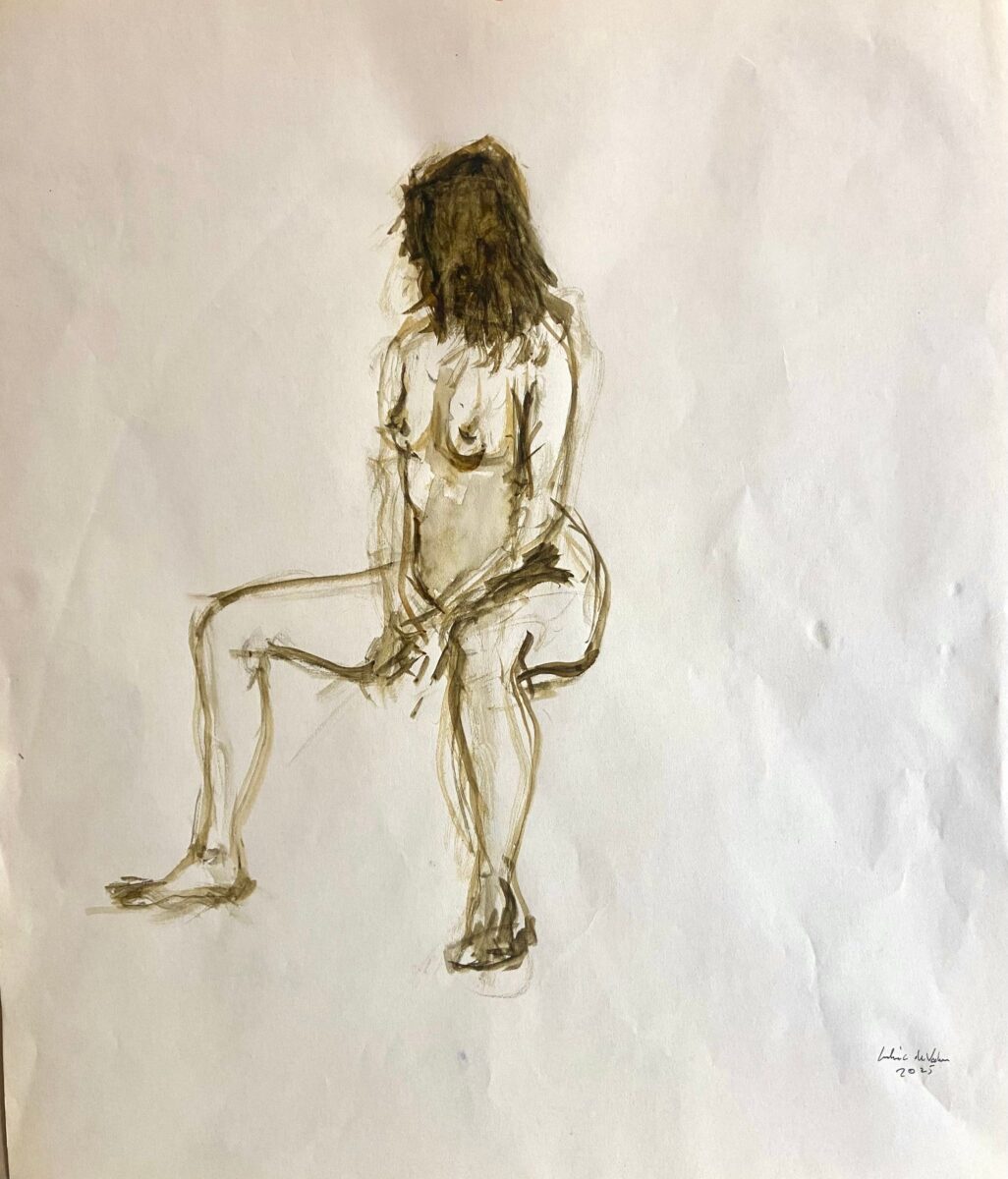 Encre naturelle sur papier