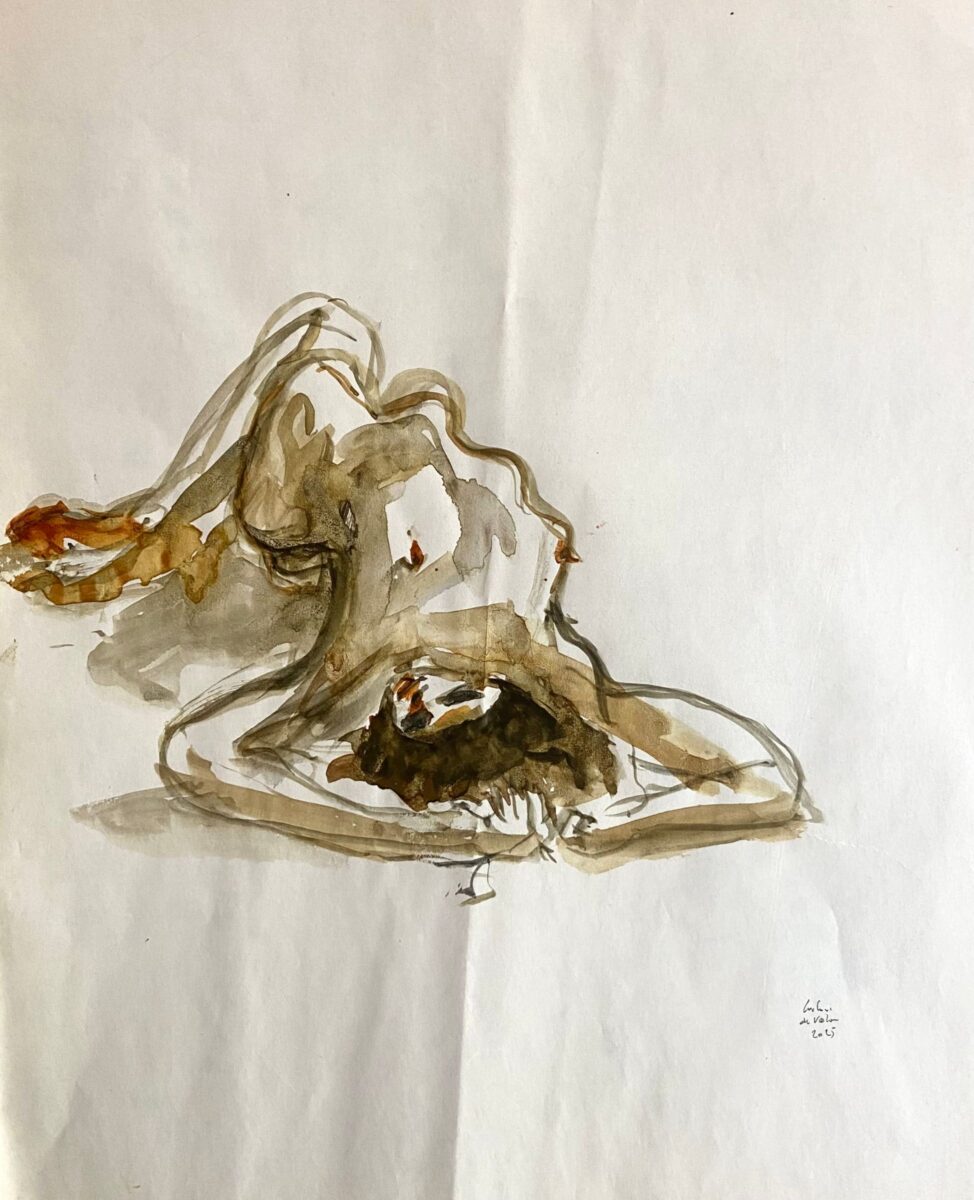 Encre naturelle sur papier